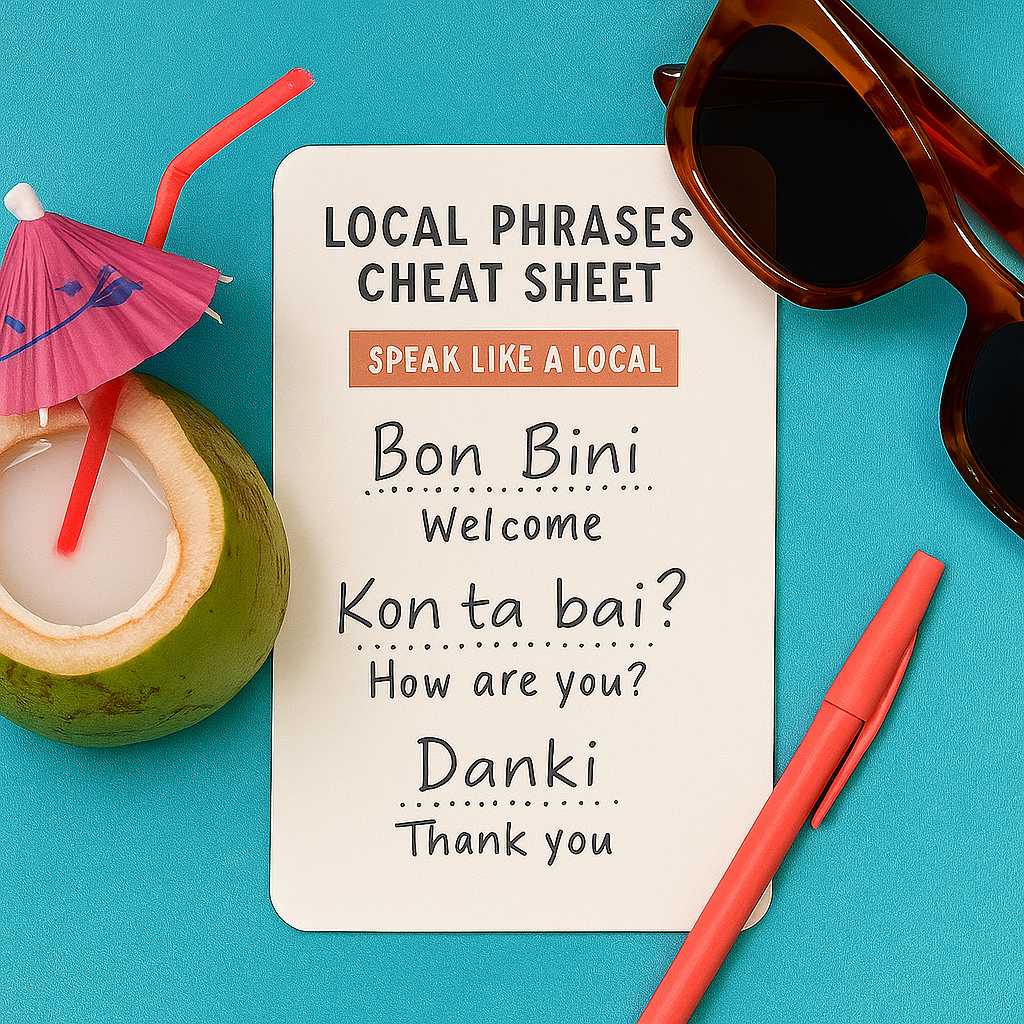 Local Phrases Cheat Sheet
